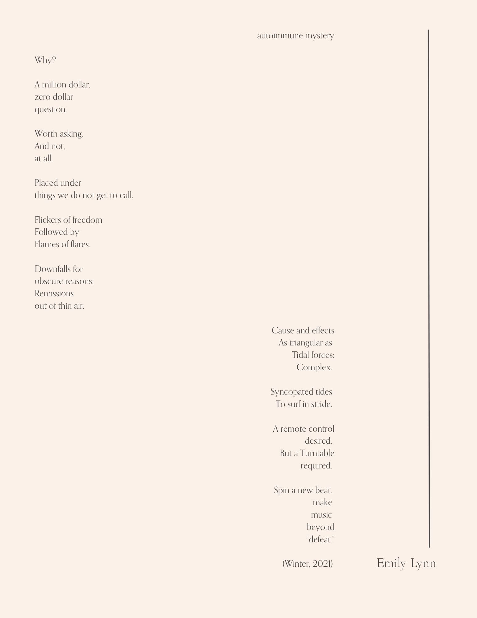 autoimmune mystery el